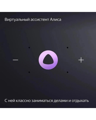 Умный динамик, колонка Яндекс Станция Миди с Алисой, с Zigbee, 24Вт, серый. (YNDX00054GRY)