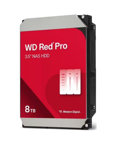 Жесткий диск Western Digital 8ТБ WD8005FFBX Red Pro 3,5" 7200RPM 256MB (SATA-III) NAS 