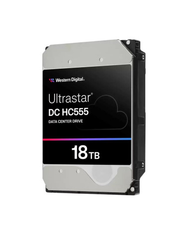 Жесткий диск серверный 3.5" 18TB WD Ultrastar DC HC555 WUH722018CL5204 SAS 12Gb/s, 7200rpm, 512MB, 512e, 0B47747 