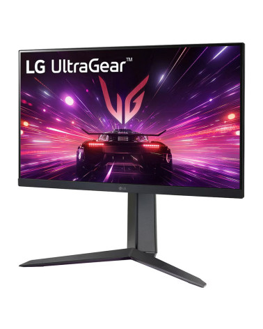 Монитор 23.8" LG 24GS65F-B  IPS, 1920x1080, 180Hz, 1ms, 300сd/m, 1000:1, HDR10 | HDMI(2.0), DP(1.4) | HAS, Pivot, Swivel, ExPSU,