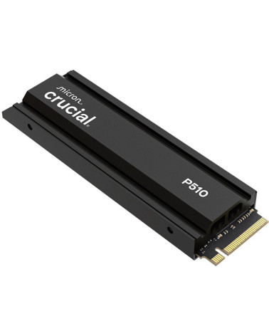 Твердотельный накопитель SSD Crucial P510 1TB PCIe Gen5 NVMe 2280 M.2 SSD with heatsink CT1000P510SSD5