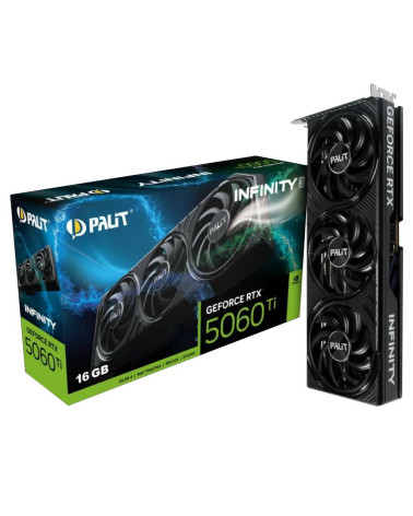 Видеокарта Palit RTX5060Ti INFINITY 3 16GB GDDR7 128bit 3xDP HDMI 3FAN RTL