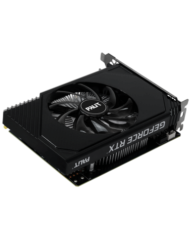 Видеокарта Palit RTX3050 STORMX OC 6GB GDDR6 96bit DVI DP HDMI 1FAN ITX RTL