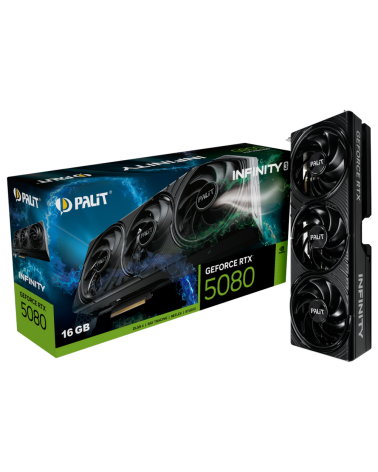 Видеокарта Palit RTX5080 INFINITY 3 16GB GDDR7 256bit 3xDP HDMI 3FAN RTL