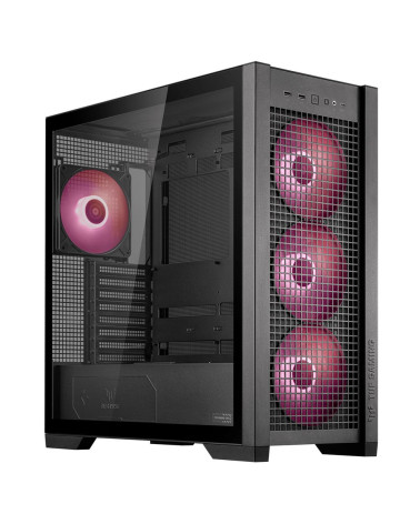 Корпус ASUS TUF GAMING GT302 TG ARGB BLACK (90DC00I0-B19000) GT302/ARGB FANS/BLK