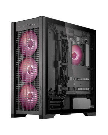 Корпус ASUS TUF GAMING GT302 TG ARGB BLACK (90DC00I0-B19000) GT302/ARGB FANS/BLK