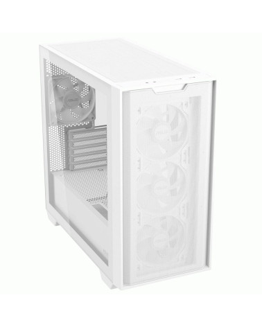 Корпус ASUS A21 PLUS ASUS CASE WHITE  /ARGB FANS/WHT/EPS