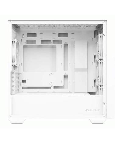 Корпус ASUS A21 PLUS ASUS CASE WHITE  /ARGB FANS/WHT/EPS