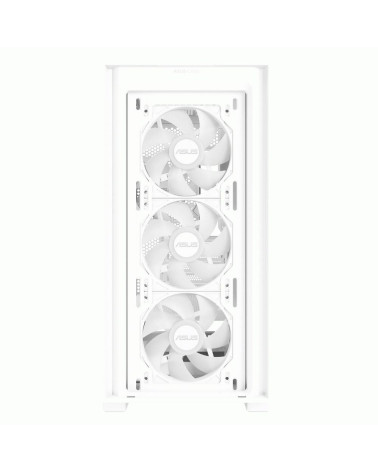 Корпус ASUS A21 PLUS ASUS CASE WHITE  /ARGB FANS/WHT/EPS