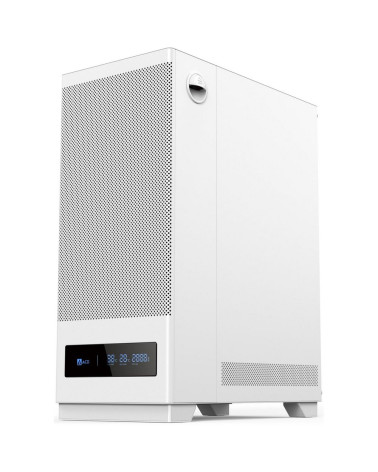 Корпус для ПК ACD Citadel 108DW ATX, Type-C + 2 X USB ports + HD audio combo, Mesh, TG, White