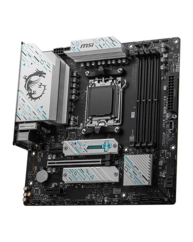 Материнская плата MSI B650M GAMING PLUS WIFI B650, AM5, 4*DDR5, 1*PCIEx16, 2*PCIEx1, 2*M.2, 2*TypeC, 3*USB3.2Gen2, 6*USB3.2Gen1,