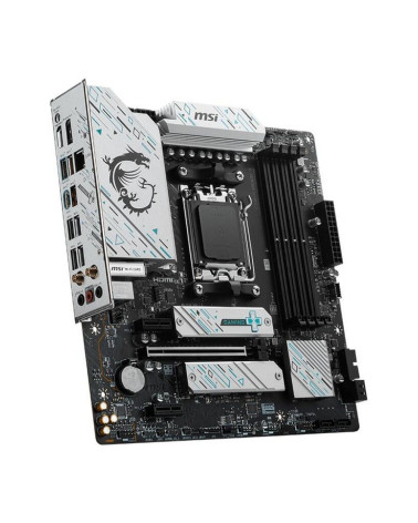 Материнская плата MSI B650M GAMING PLUS WIFI B650, AM5, 4*DDR5, 1*PCIEx16, 2*PCIEx1, 2*M.2, 2*TypeC, 3*USB3.2Gen2, 6*USB3.2Gen1,