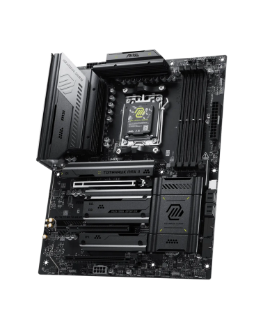 Материнская плата MSI MAG B850 TOMAHAWK MAX WIFI II B850, AM5, 4*DDR5, 3*PCIEx16, 4*M.2, 4*TypeC, 2*USB3.2Gen2, 5*USB3.2Gen1, 8*