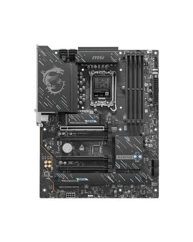 Материнская плата MSI Z890 GAMING WIFI6E Z890, LGA1851, 4*DDR5, 4*PCIEx16, 3*M.2, 2*TypeC, 8*USB3.2 Gen1, 4*USB2.0,  4*SATA3, 2.