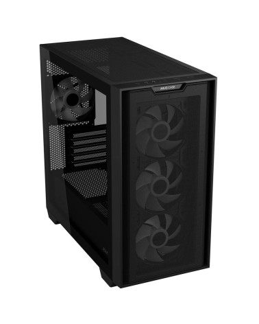 Корпус ASUS A21 PLUS TG ARGB BLACK-SI ARGB FANS/BLK/EPS