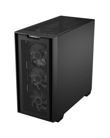 Корпус ASUS A21 PLUS TG ARGB BLACK-SI ARGB FANS/BLK/EPS