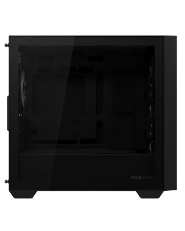 Корпус ASUS A21 PLUS TG ARGB BLACK-SI ARGB FANS/BLK/EPS