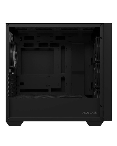 Корпус ASUS A21 PLUS TG ARGB BLACK-SI ARGB FANS/BLK/EPS