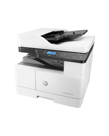HP LaserJet M443nda А3, МФУ, лазерное, черно-белое, 25стр/мин, 1200dpi, 600МГц, 512Мб, 100АПД, USB/Ethernet, 4000стр/картридж, (
