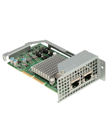 Сетевой адаптер SuperMicro AOC-CTG-I2T Dual RJ45  2U MicroLP Form Factor  PCI-E x8 2.1  (138302)
