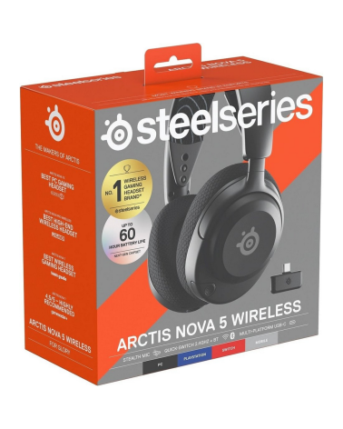 Наушники SteelSeries Arctis Nova 5 Wireless Black