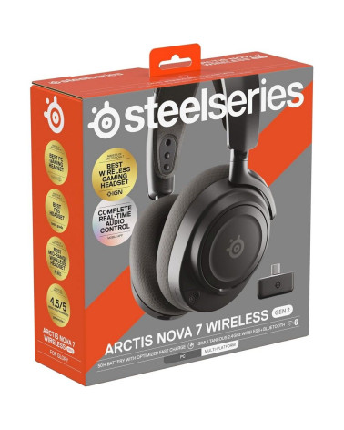 Наушники SteelSeries Arctis Nova 7 Wireless (Gen 2) Black