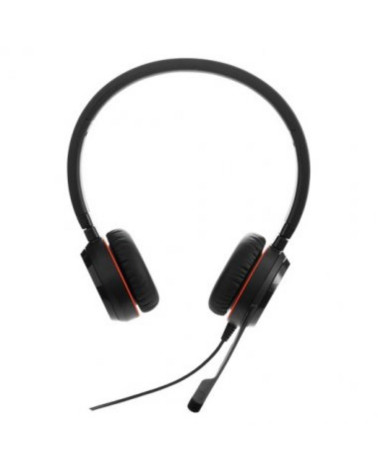 Проводная гарнитура Jabra Evolve 20 SE, Stereo MS, USB C/A adapter, Leather (PN:4999-823-369)