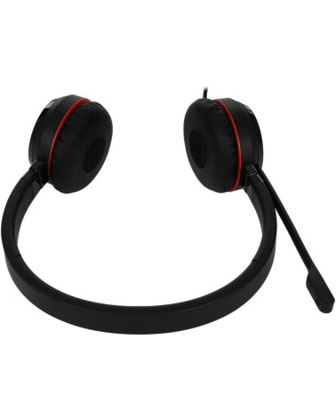 Проводная гарнитура Jabra Evolve 20 SE, Stereo MS, USB C/A adapter, Leather (PN:4999-823-369)