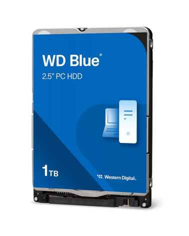 Жесткий диск Western Digital 2,5" 1TB WD10SPZX Blue SATA3,6Gb/S, Cache 128Mb,5400rpm 50 (845319) 