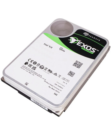 Жесткий диск серверный Seagate Exos X18 ST12000NM004J 12TB 3.5" SAS 12Gb/s, 7200rpm, 256MB, 512e/4Kn, Bulk (020398) 