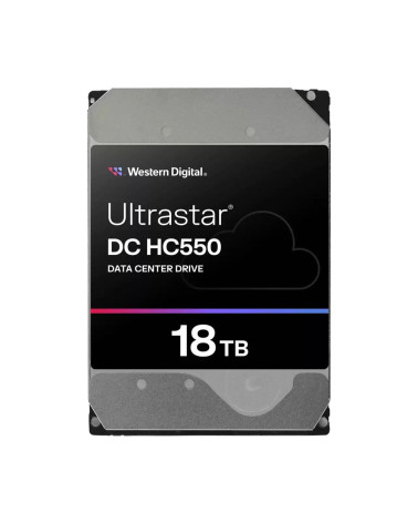 Жесткий диск серверный 3.5" 18TB WD Ultrastar DC HC550 (WUH721818ALE6L4) SATA 6Gb/s, 7200rpm, 512MB, 0F38467, 512e 