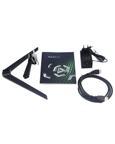 Монитор 23.8" Raskat I24F10DA (23.8", IPS, 1920*1080, VGA+HDMI+DP, 5ms, 178°/178°, 1000:1, 100Hz, Black) 