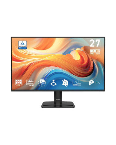 Монитор 27" MSI PRO MP271 E14A  IPS, 1920x1080, 144Hz, 4ms, 300сd/m, 1500:1, HDR | VGA, HDMI(2.0), DP(1.2a) | , InPSU, Speakers,