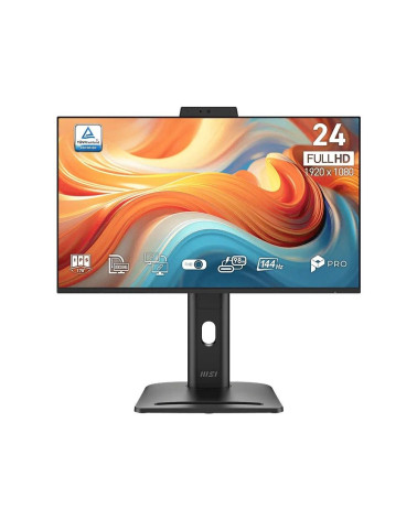 Монитор 23.8" MSI PRO MP245PDG E14   IPS, 1920x1080, 144Hz, 4ms, 250сd/m, 1000:1, HDR | HDMI(2.0b), DP(1.2a), Type-C(PD-98W), 2x