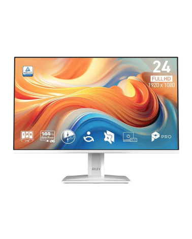 Монитор 23.8" MSI PRO MP243W E14   IPS, 1920x1080, 144Hz, 4ms, 300сd/m, 1500:1, HDR | HDMI(1.4b), DP(1.2a) | InPSU, Speakers, Ve