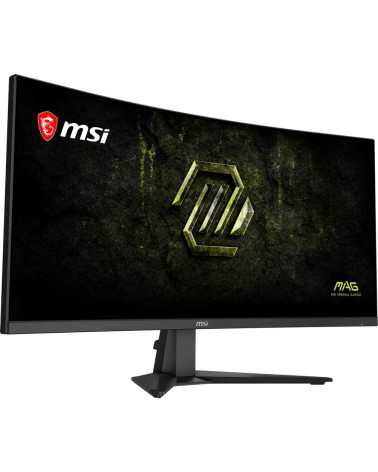 Монитор 34" MSI MAG 346CQDF E20 Curved  Rapid VA, 3440x1440, 200Hz, 0,5ms, 300сd/m, 3500:1, HDR | 2xHDMI(2.0b), DP(1.4a) | HAS, 