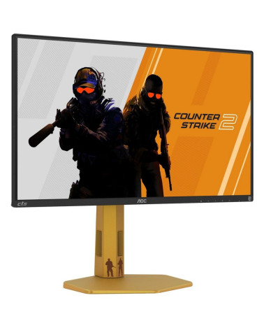 Монитор 24.5" AOC CS25G IPS (Fast IPS), 1920x1080, 300Hz, 1ms, 400сd/m, 1000:1, 2xHDMI(2.0), DP(1.4), Pivot, InPSU,, Vesa 100, B