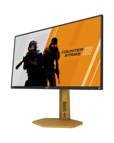 Монитор 24.5" AOC CS25G IPS (Fast IPS), 1920x1080, 300Hz, 1ms, 400сd/m, 1000:1, 2xHDMI(2.0), DP(1.4), Pivot, InPSU,, Vesa 100, B