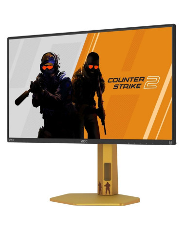 Монитор 24.5" AOC CS25G IPS (Fast IPS), 1920x1080, 300Hz, 1ms, 400сd/m, 1000:1, 2xHDMI(2.0), DP(1.4), Pivot, InPSU,, Vesa 100, B