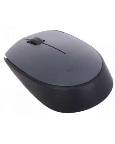 Мышь беспроводная Logitech M170 Gray |910-004642| серая, оптическая, 1000dpi, 2.4 GHz, USB-ресивер, (062887) 10 