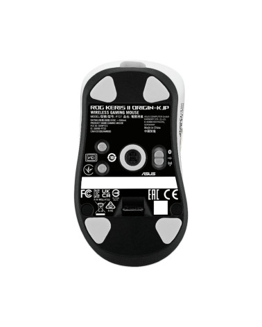 Мышь ASUS P727 ROG KERIS II ORIGIN-KJP/WHT 63g 42,000DPI USB Bluetooth 5.1 2.4GHz 5buttons 