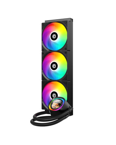 Вентилятор Cooler ID-Cooling FX360 LCD BLACK LCD SCREEN 350W/ all Intel/AMD