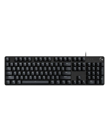 Клавиатура игровая Logitech G413 SE |920-010438| белая подсветка, USB, черная, RTL 