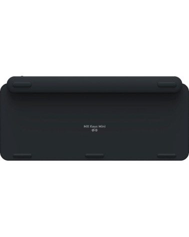 Клавиатура беспроводная Logitech MX Keys Mini Graphite |920-010501| Компактная, черная, Bluetooth LE/Logi Bolt, автоматическая п