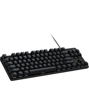 Клавиатура игровая Logitech G413 TKL SE черная, без цифрового блока, механические переключатели, белая подсветка, USB 1,8м, RTL 