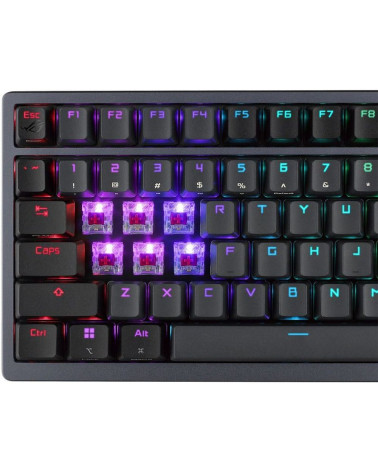 Клавиатура ASUS M701 ROG AZOTH ROG NX Snow ABS 75% USB 2.4GHz BT 