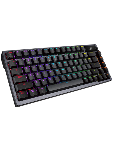 Клавиатура ASUS M701 ROG AZOTH ROG NX Snow PBT 75% USB 2.4GHz BT 