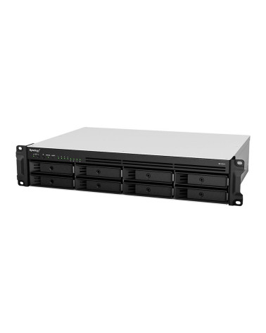 Платформа СХД Synology RS1221+ 8 Bay (Max.12, RX418) 2xM.2 4xGLAN 4GB (Max. 32GB) DDR4 2xUSB 