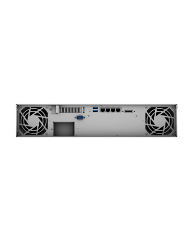 Платформа СХД Synology RS1221+ 8 Bay (Max.12, RX418) 2xM.2 4xGLAN 4GB (Max. 32GB) DDR4 2xUSB 