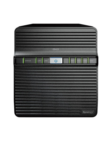 Платформа СХД Synology DS423 4 Bay 2xM.2 2xGLAN 2GB (Max.6GB) DDR4 2xUSB 